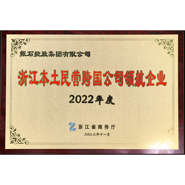 浙江本土民营跨国公司领航企业